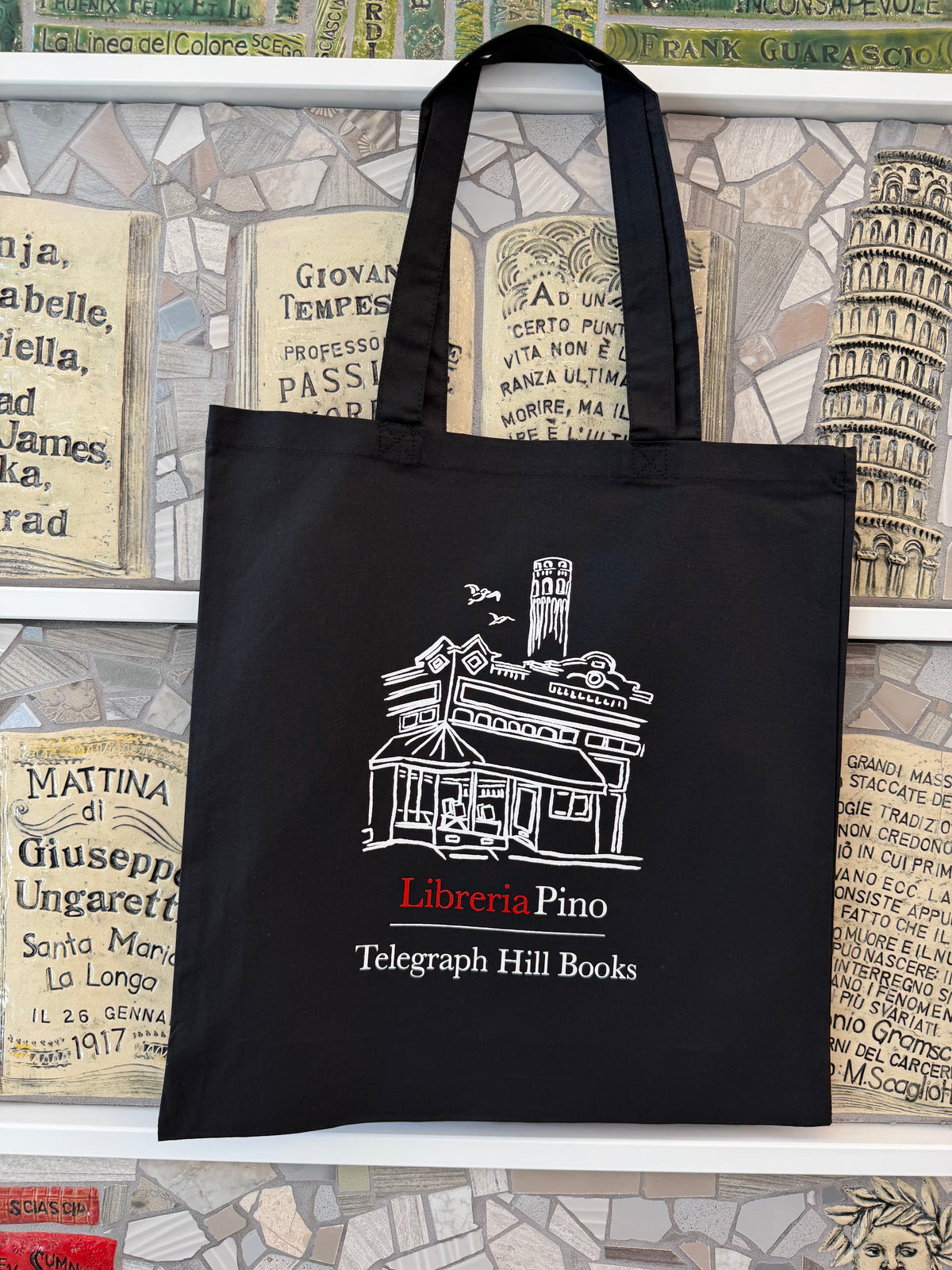 Black Cotton Canvas Tote