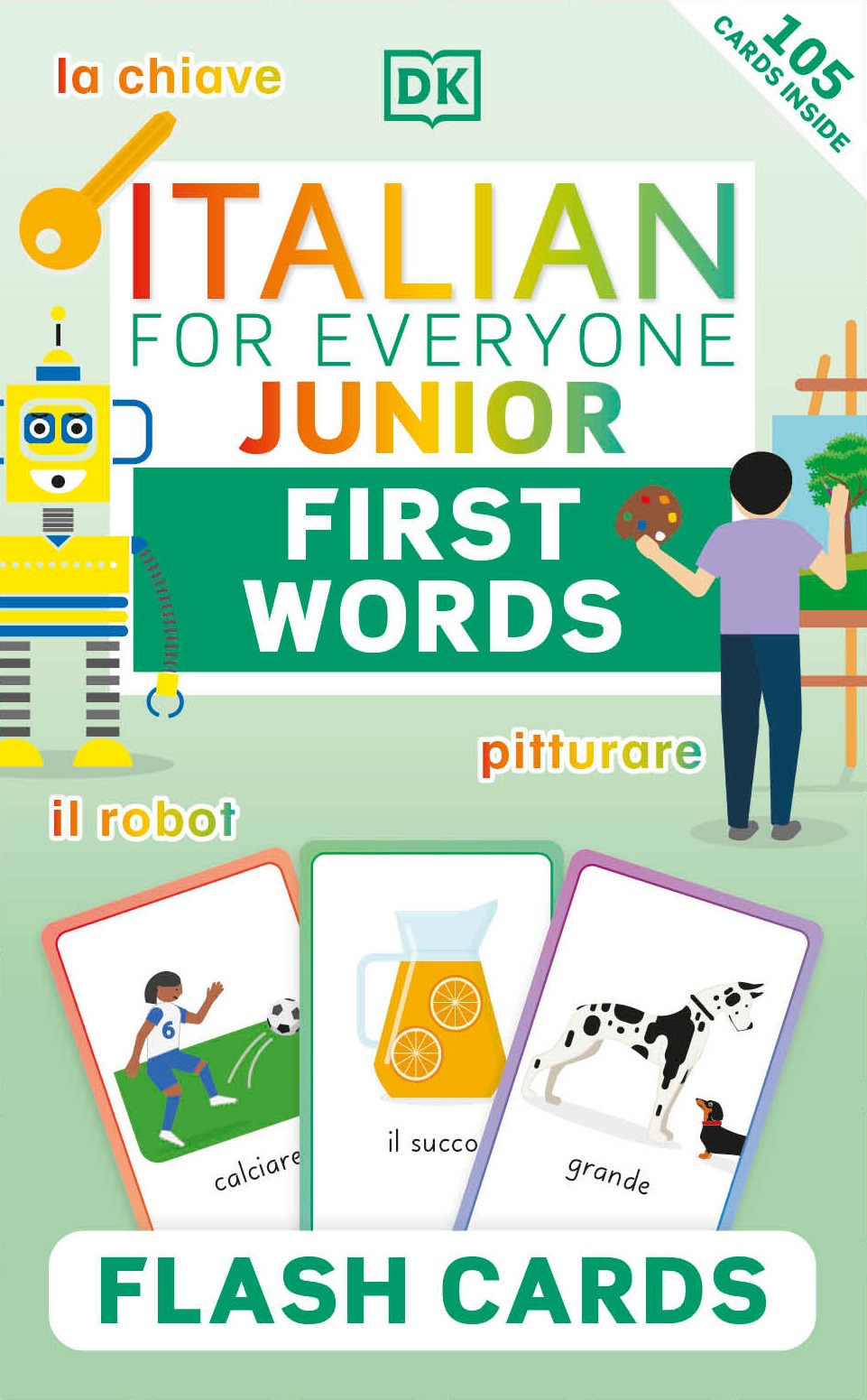 Italian for Everyone Junior First Words Flash Cards