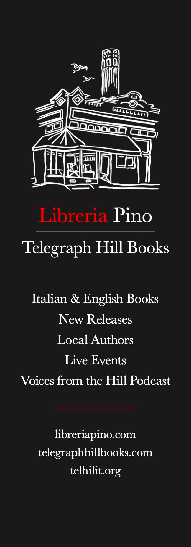 Libreria Pino | TelHiBooks | Black