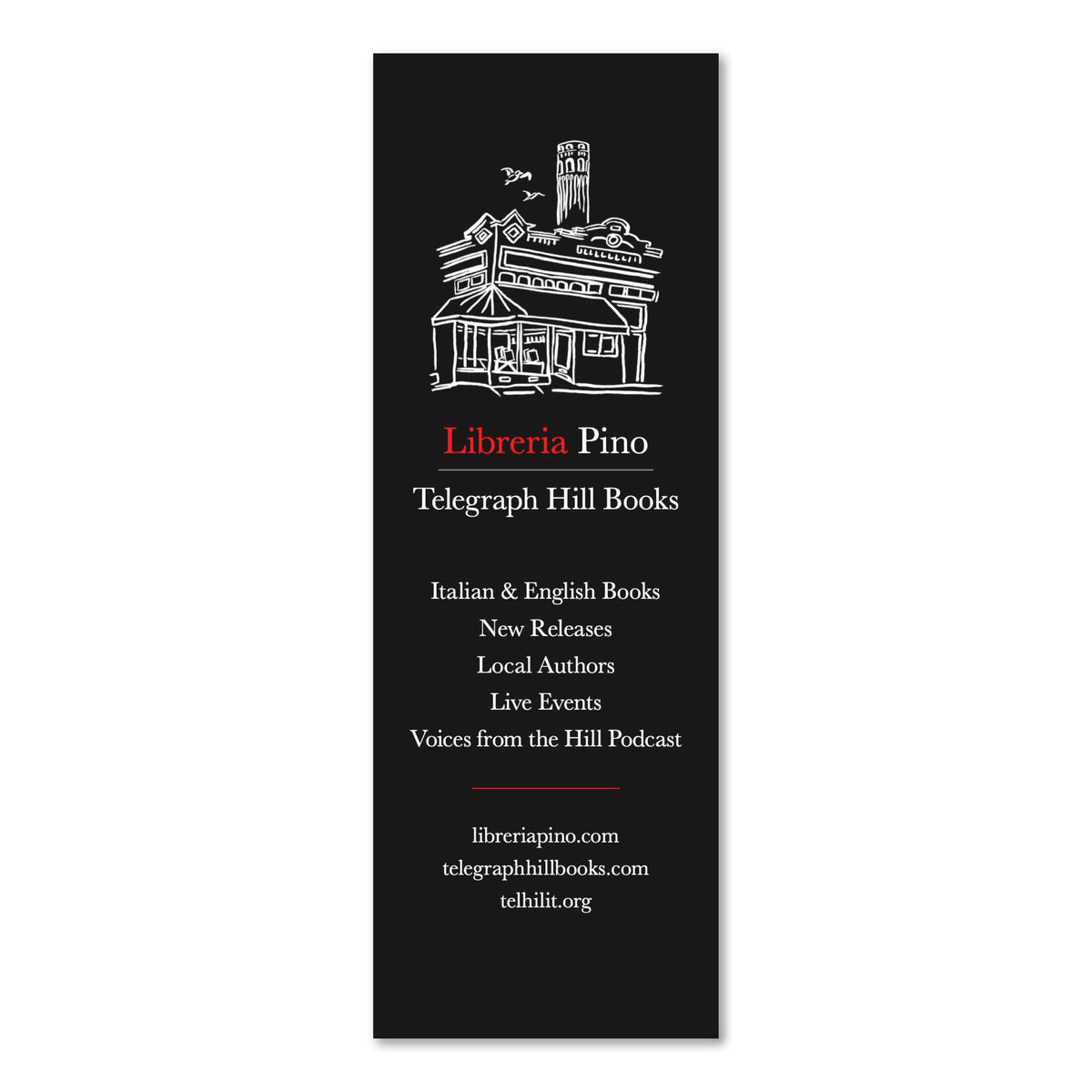 Libreria Pino | TelHiBooks | Black