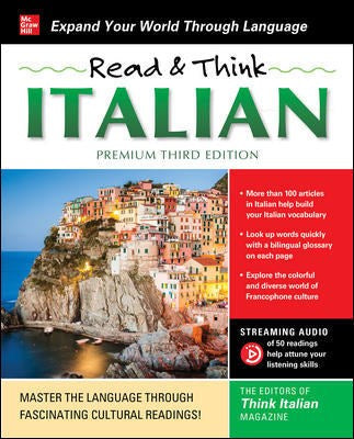 Read &amp; Think Italian, Premium Third Edition